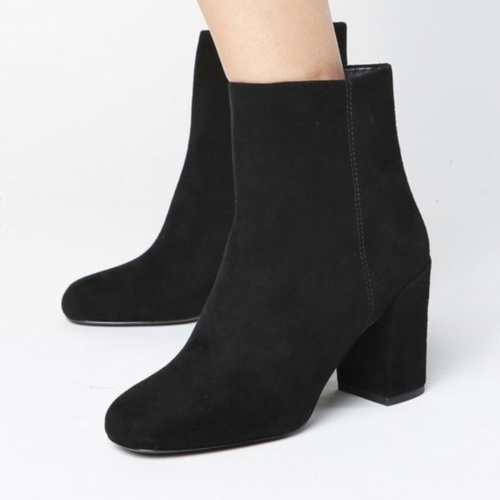 Alexander Wang Hana Black Suede Booties size 38